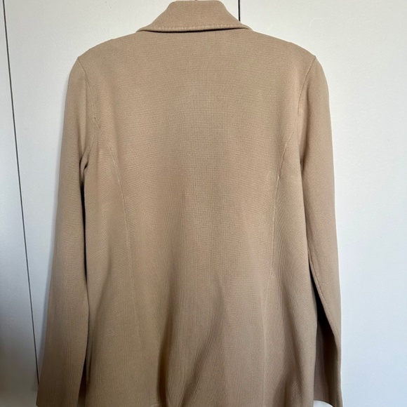 LAUREN RALPH LAUREN Sweater Knit Cotton Blend Blazer CURRENT FALL Collection, M - Picture 4 of 16